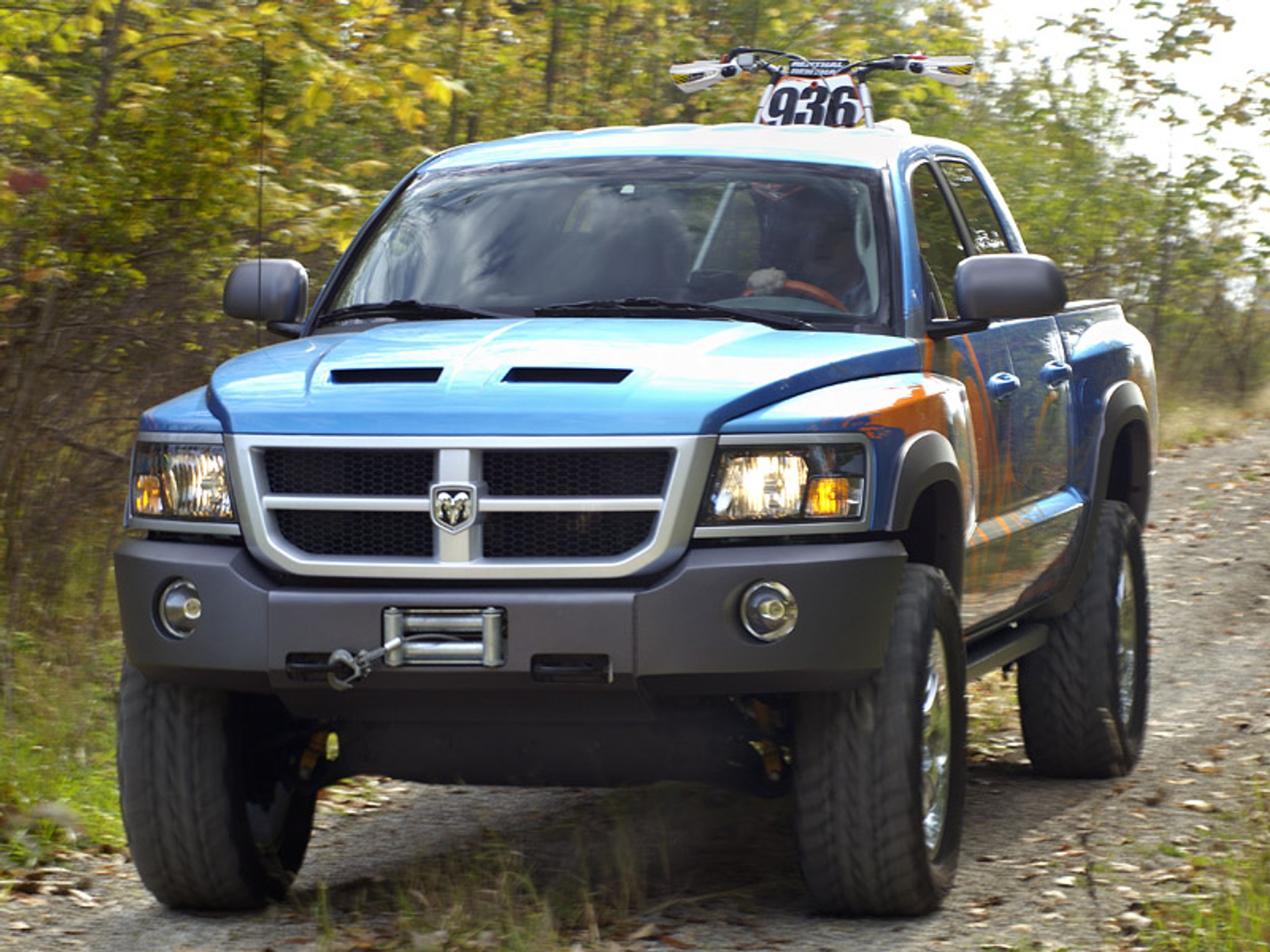 SEMA 2007: Dodge Dakota MX Warrior – transporter motocykli