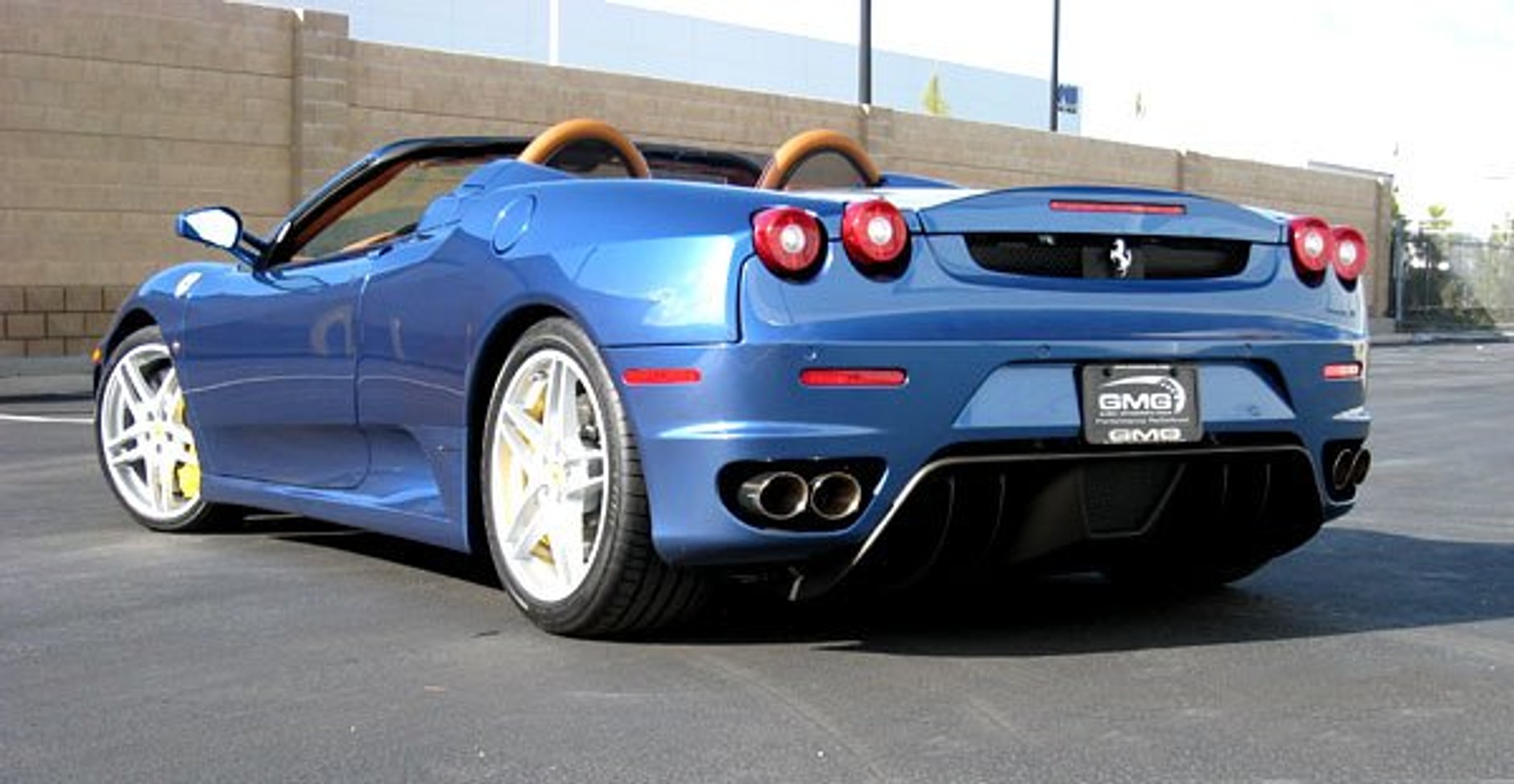 GMC F430 Spider: Ferrari i podwójna sprężarka mechaniczna