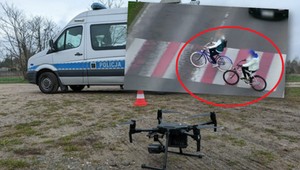 I cyk, mandacik! Kierowcy, rowerzyści i piesi byli obserwowani z powietrza [Wideo]