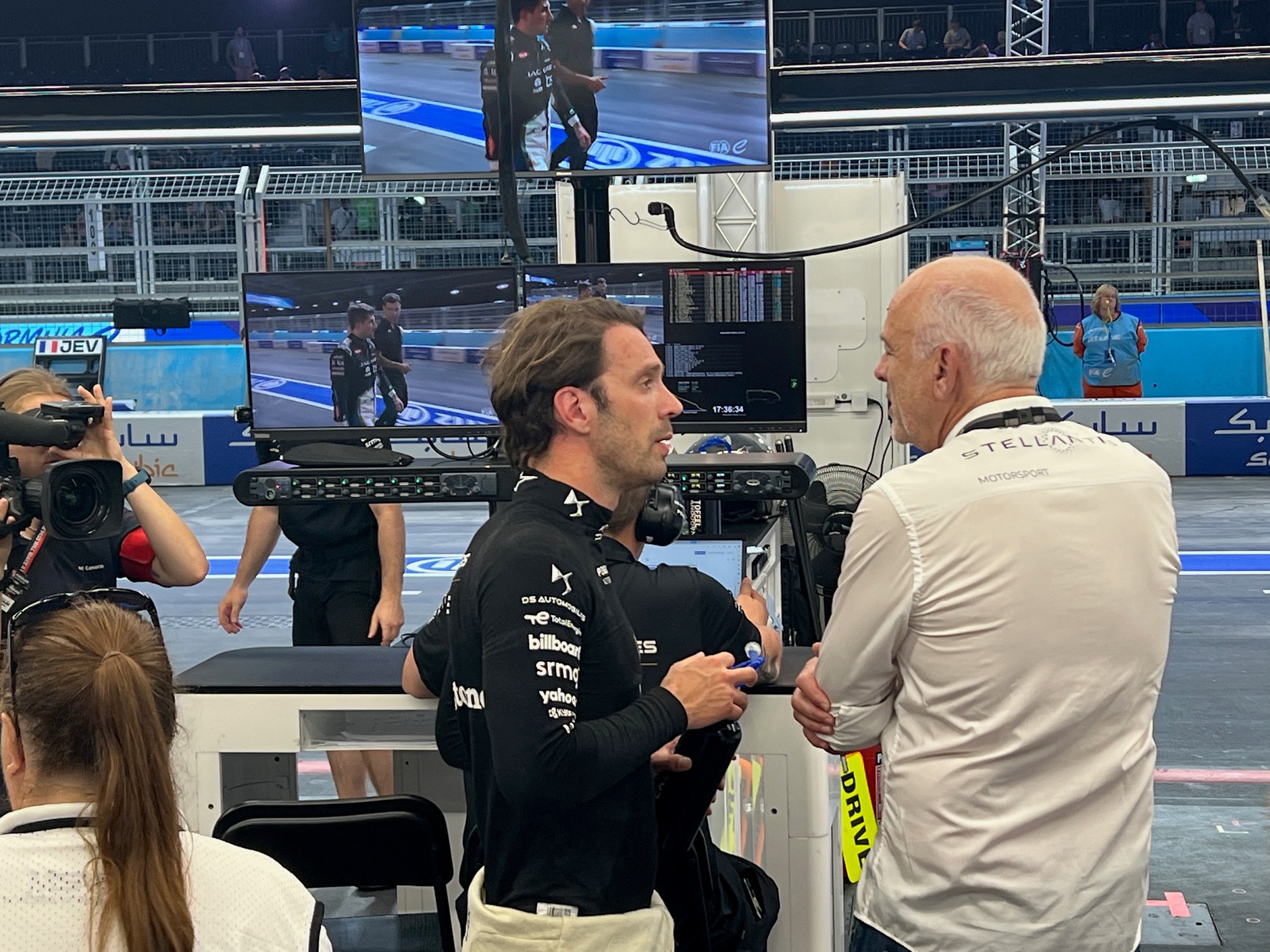 Wyścigi Formuły E na torze ExCel w Londynie