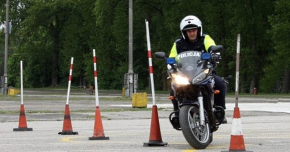 Policja - motocykl