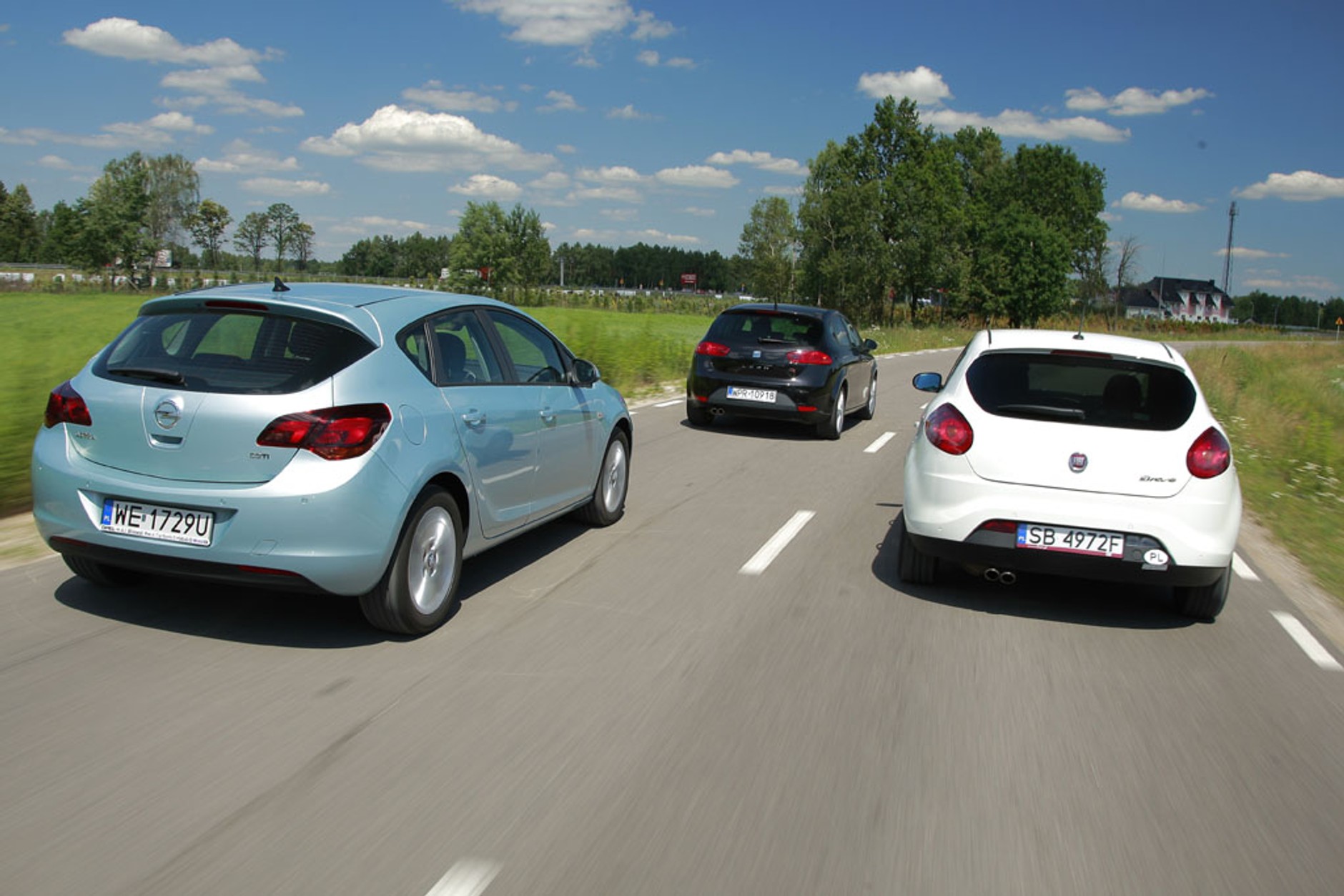 Opel Astra kontra Fiat Bravo i Seat Leon: Czy to jest przedszkole sportowych kompaktów?