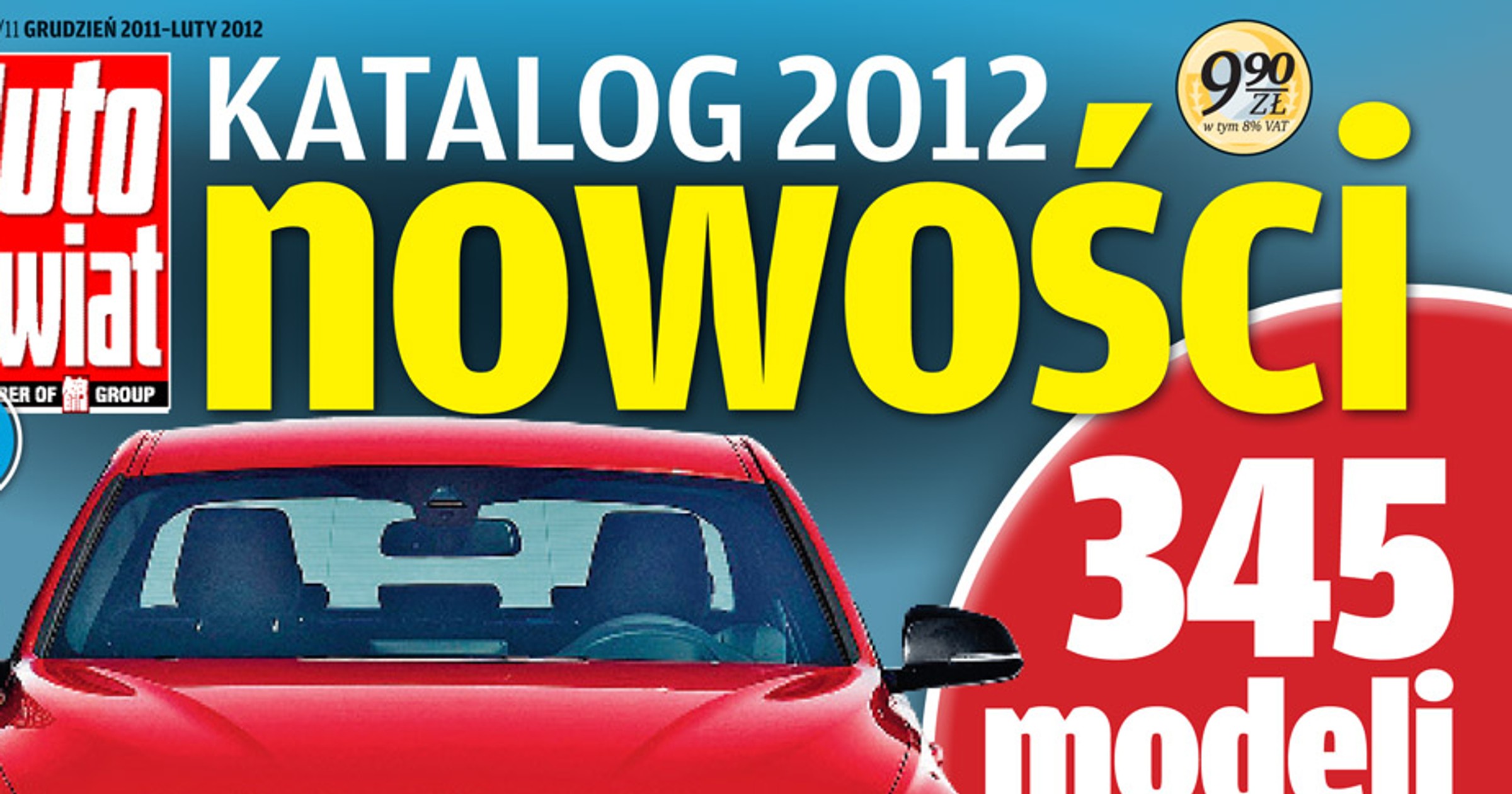 Katalog Nowości 2012: 345 modeli dostępnych w polskich salonach w 2012 roku