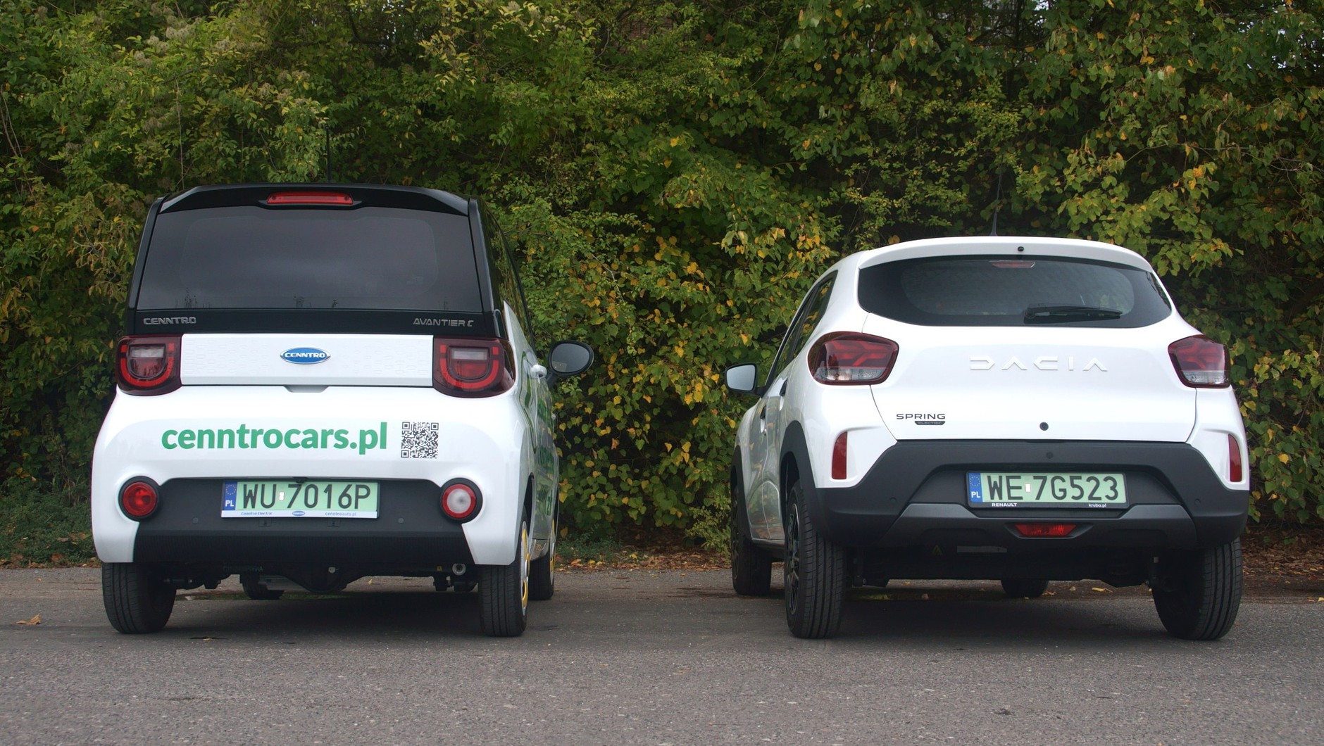 Cenntro Avantier C kontra Dacia Spring Cargo