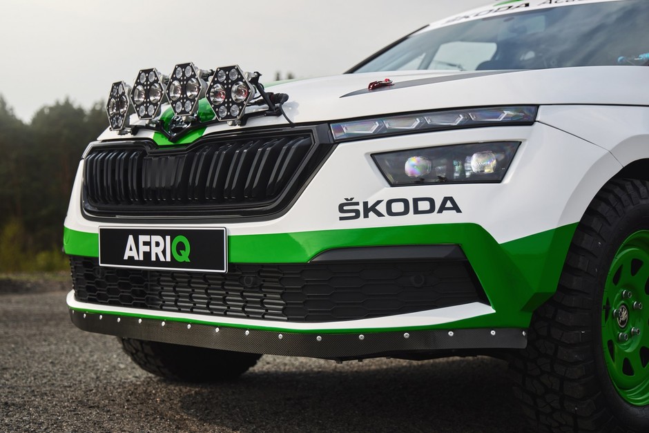 Rajdowa Skoda Afriq stworzona przez studentów z Mladej Boleslavi