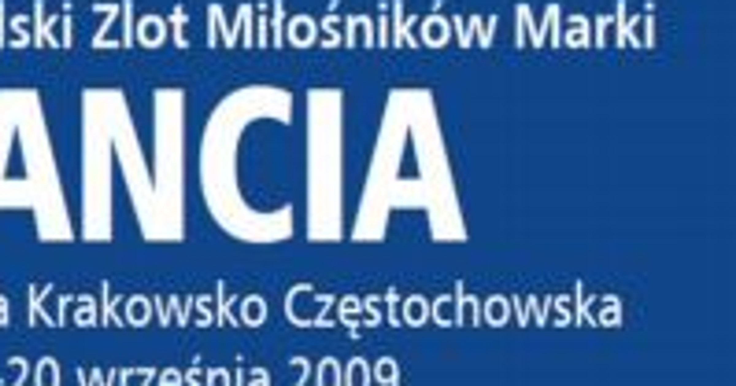 GŁÓWNY ZLOT OGÓLNOPOLSKI - Morsko, 18 - 20 września 2009 r.