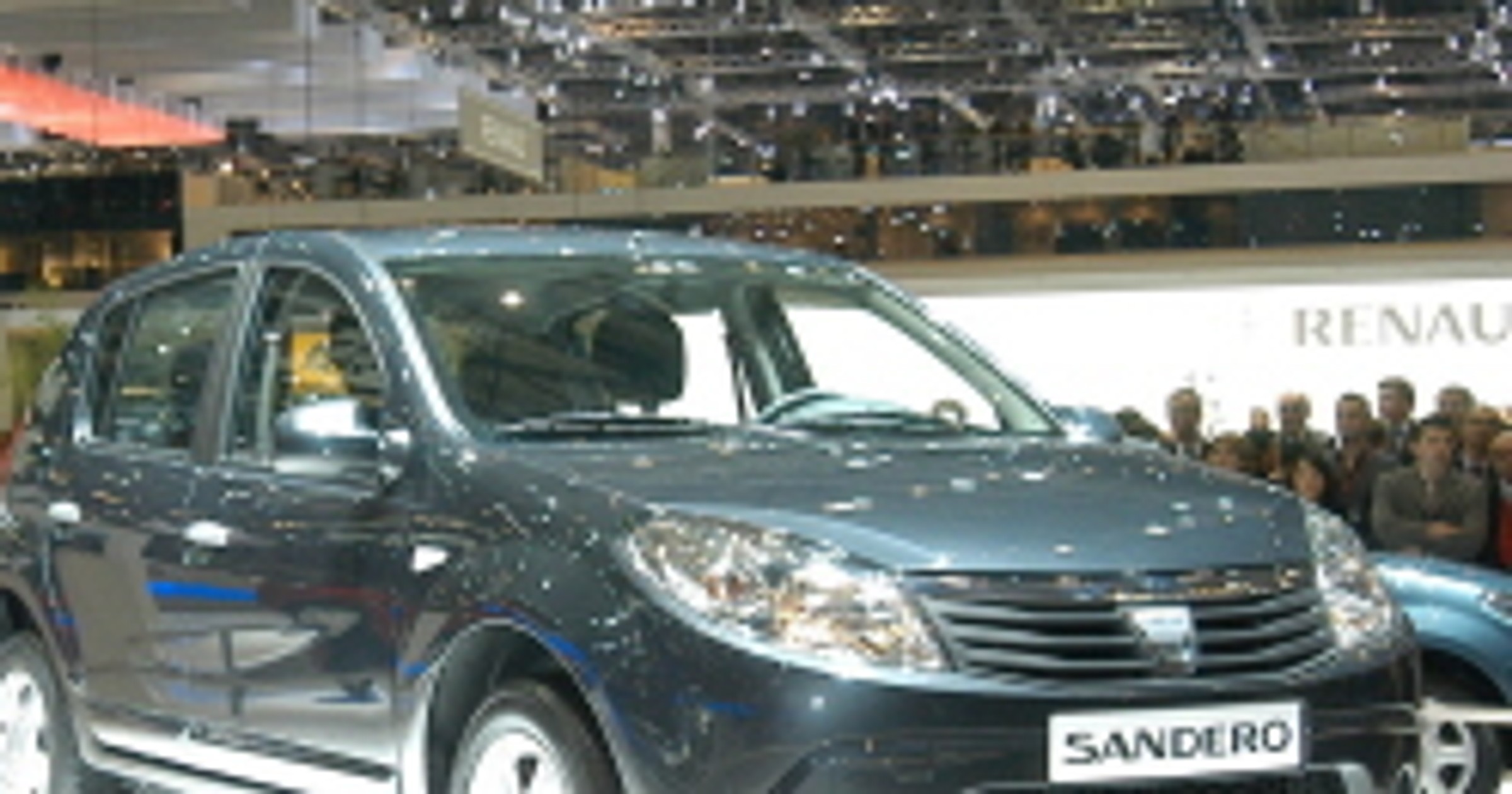 Genewa 2008: Dacia Sandero - duża i przystępna cenowo (wideo)
