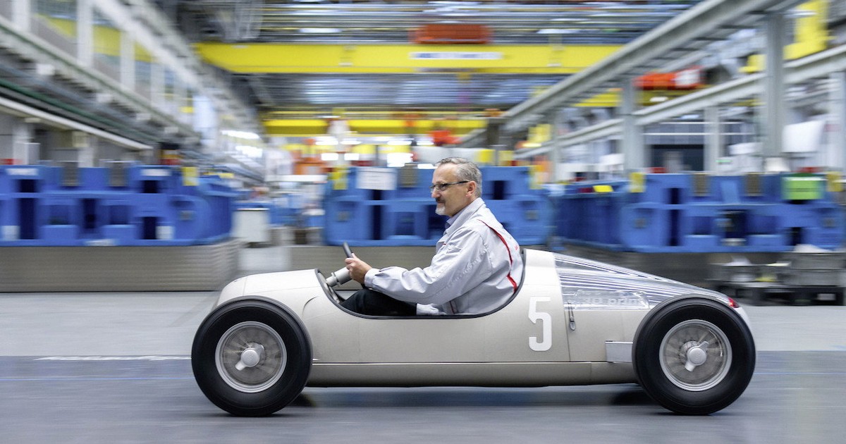 Auto Union Typ C z drukarki 3D