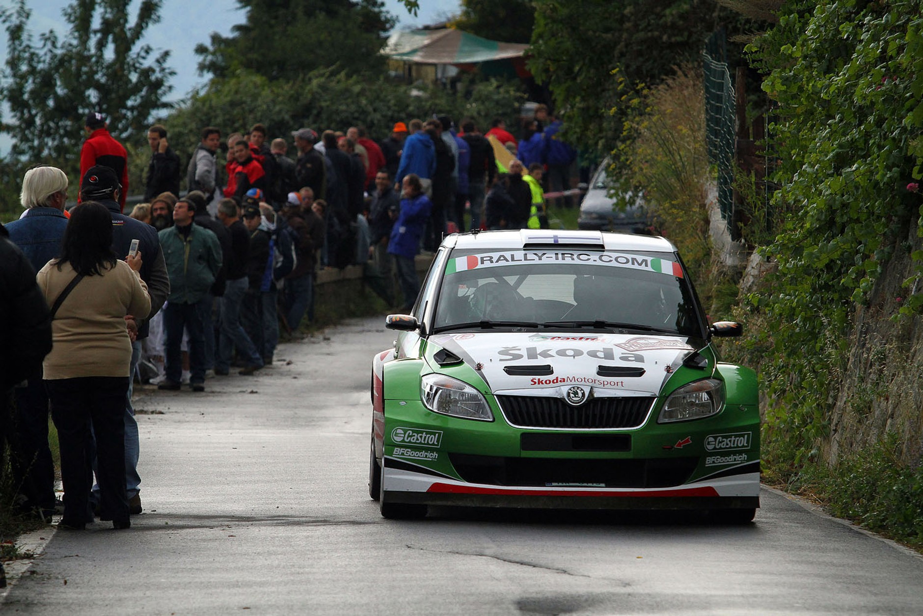 Rajd San Remo 2010: Peugeot lepszy od Škody (galeria Rallyworld©Willy Weyens)