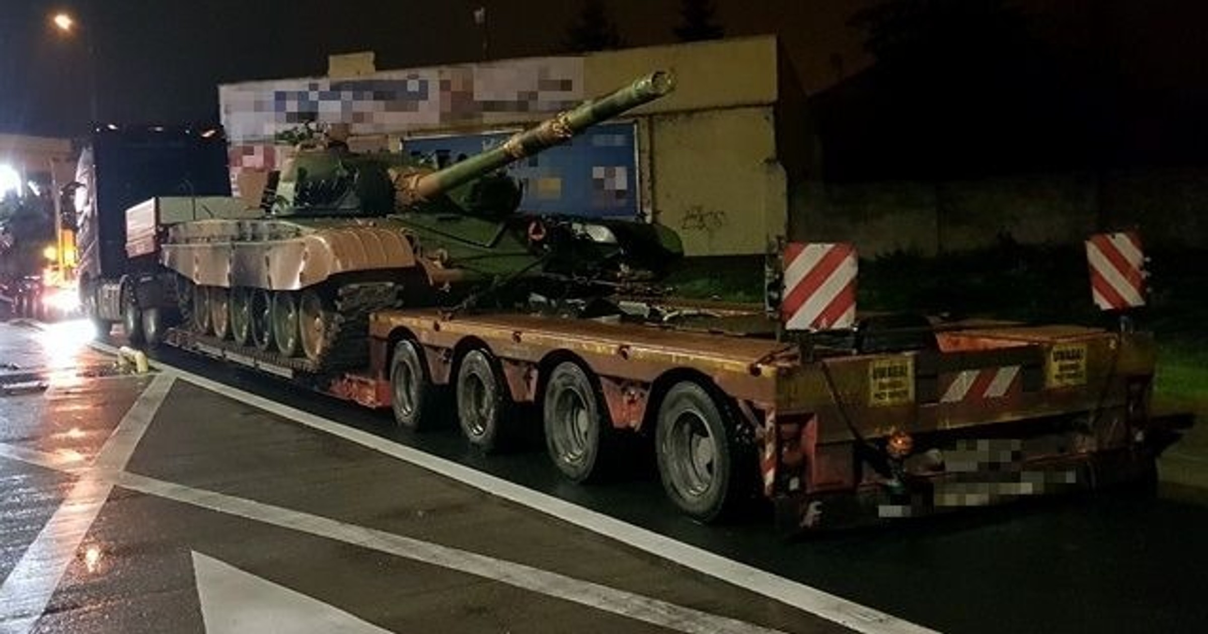 ITD zatrzymała nieprzepisowy transport... czołgów