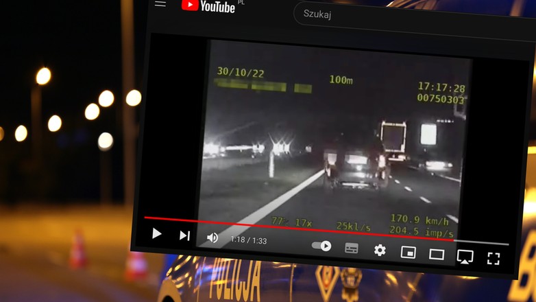 Niemal 30 minut trwał pościg za 16-latkiem, który nie zatrzymał się do kontroli