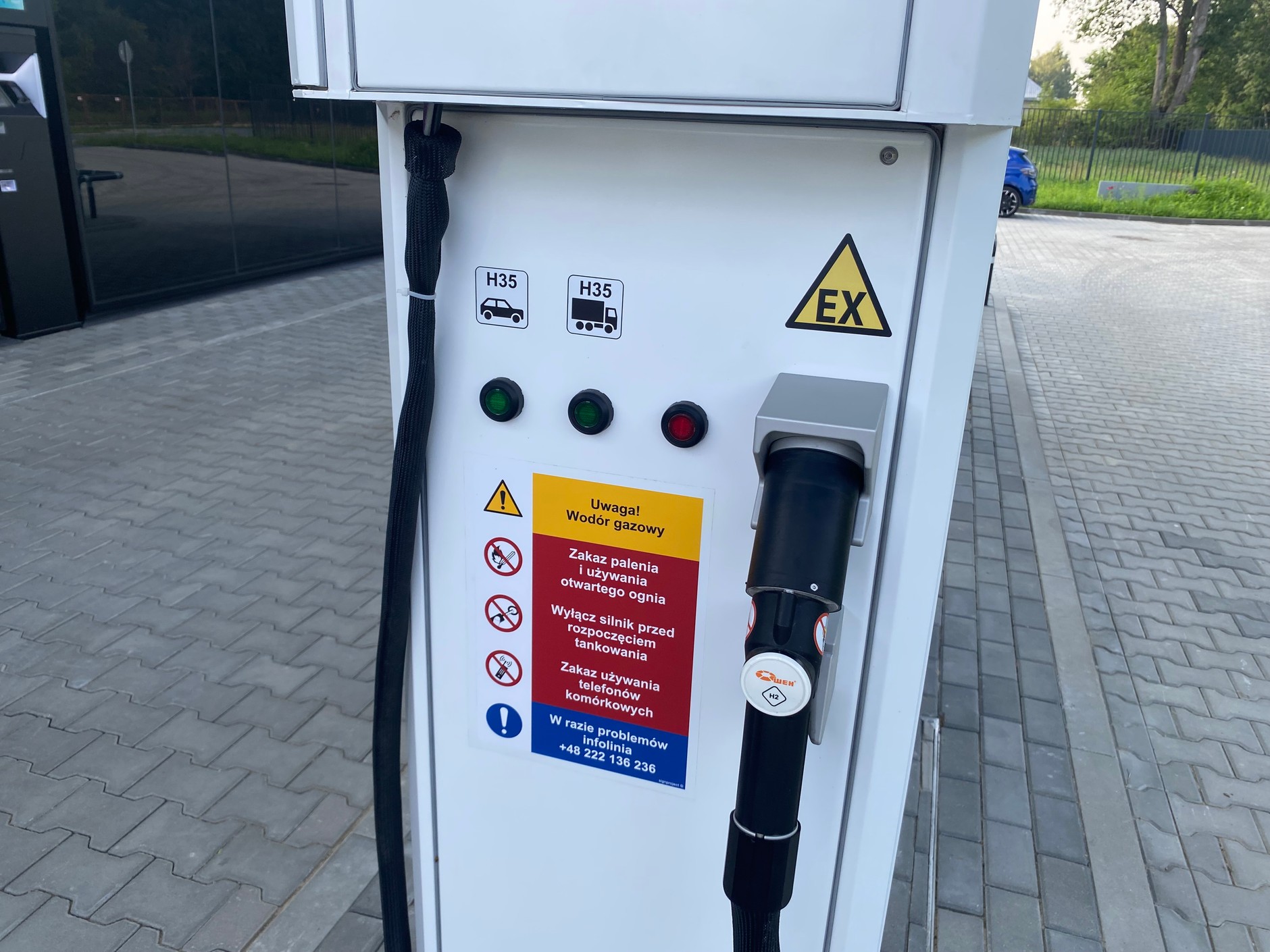 Stacja wodorowa NESO. Pierwsza stacja tankowania wodoru w Polsce