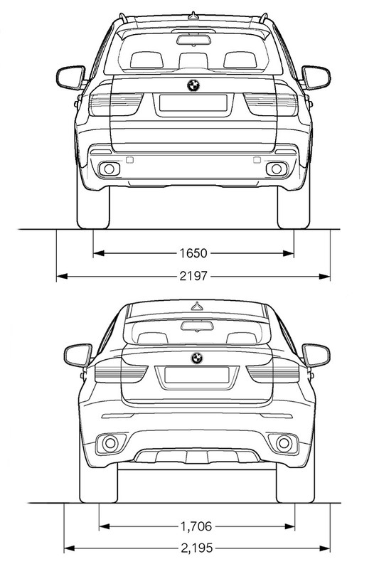 BMW X5 kontra BMW X6: pierwsze statyczne porównanie