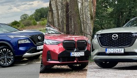 Nissan X-Trail, BMW X3 i Mazda CX-60