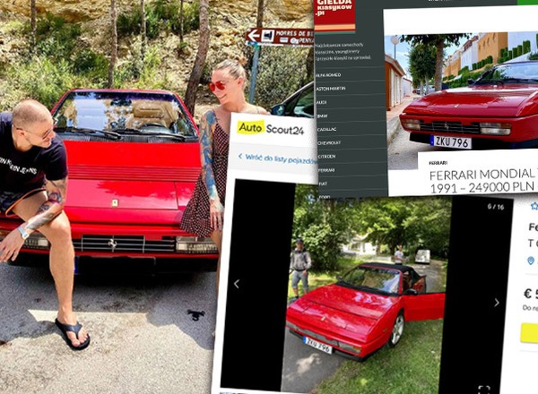 Poczuj się jak polskie gwiazdy filmów dla dorosłych – używane Ferrari Mondial od Owiaks Couple na sprzedaż