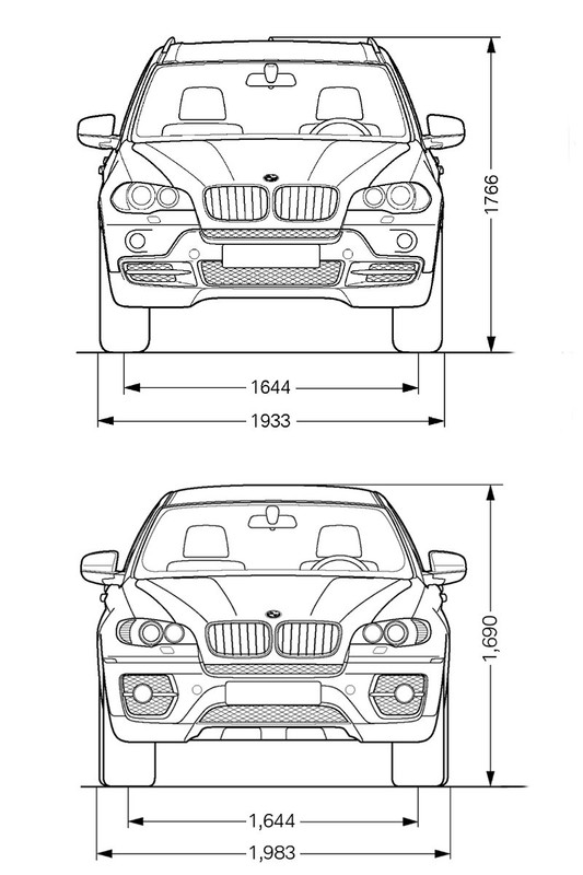 BMW X5 kontra BMW X6: pierwsze statyczne porównanie