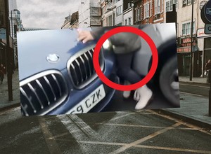 Dramatyczne sceny w Londynie z udziałem Polaków. Uwagę zwraca noga kobiety