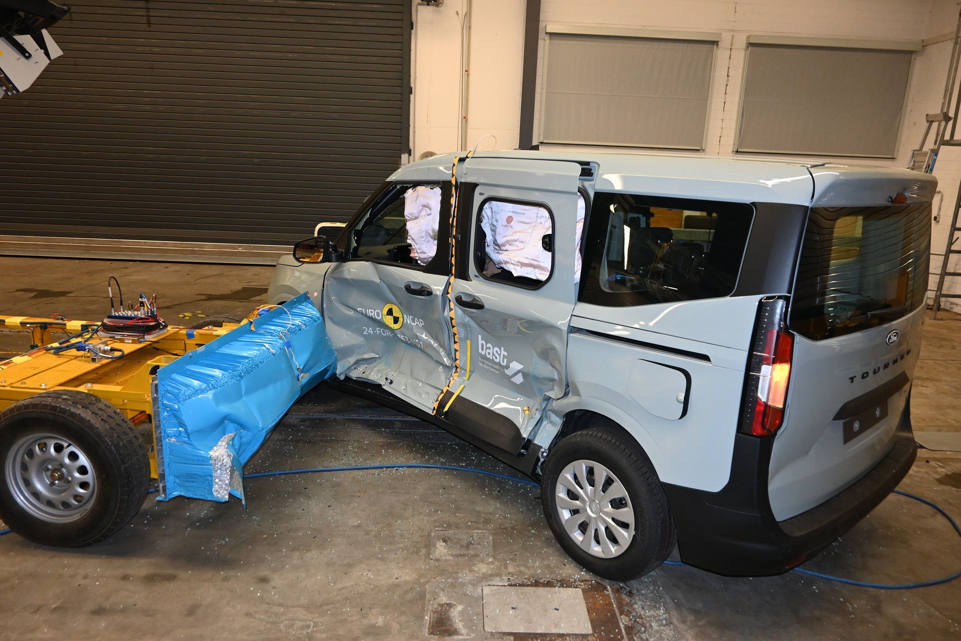 Crash test: Ford Tourneo Courier