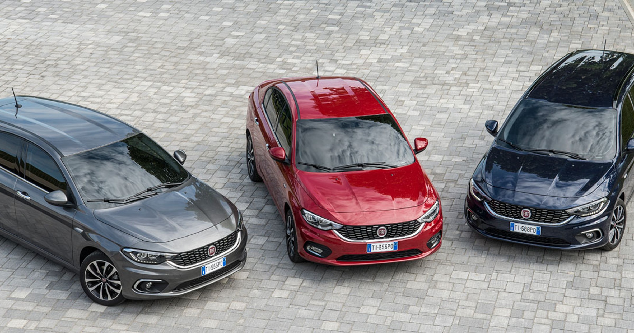 Fiat tipo - trzy wersja nadwozi