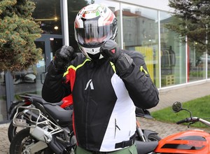 Adrenaline Asymetric - sportowa kurtka tekstylna na motocykl