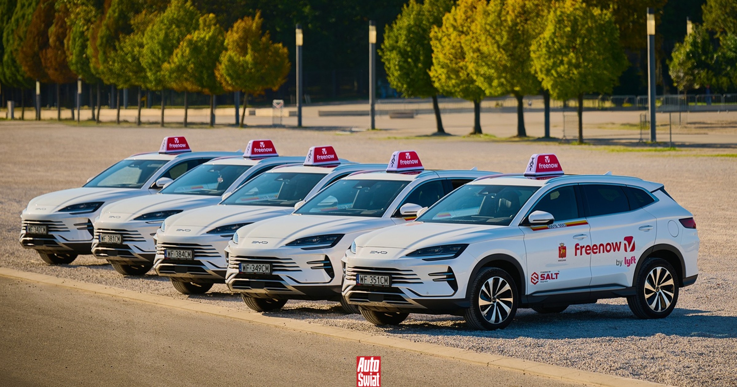 Strategiczne partnerstwo na polskim rynku taxi. Freenow wybrał chińskie samochody BYD