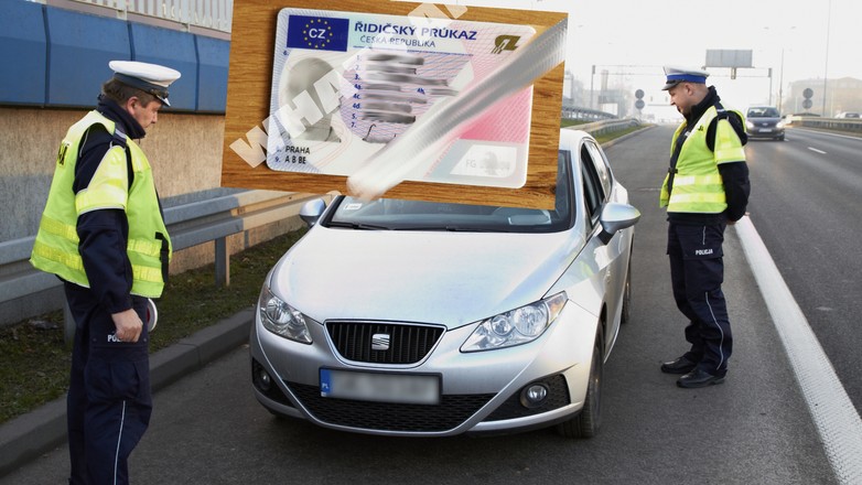 W "sklepach" internetowych Polacy mogą kupić czeskie prawo jazdy wydane na swoje nazwisko, wraz z wpisem do "systemu"