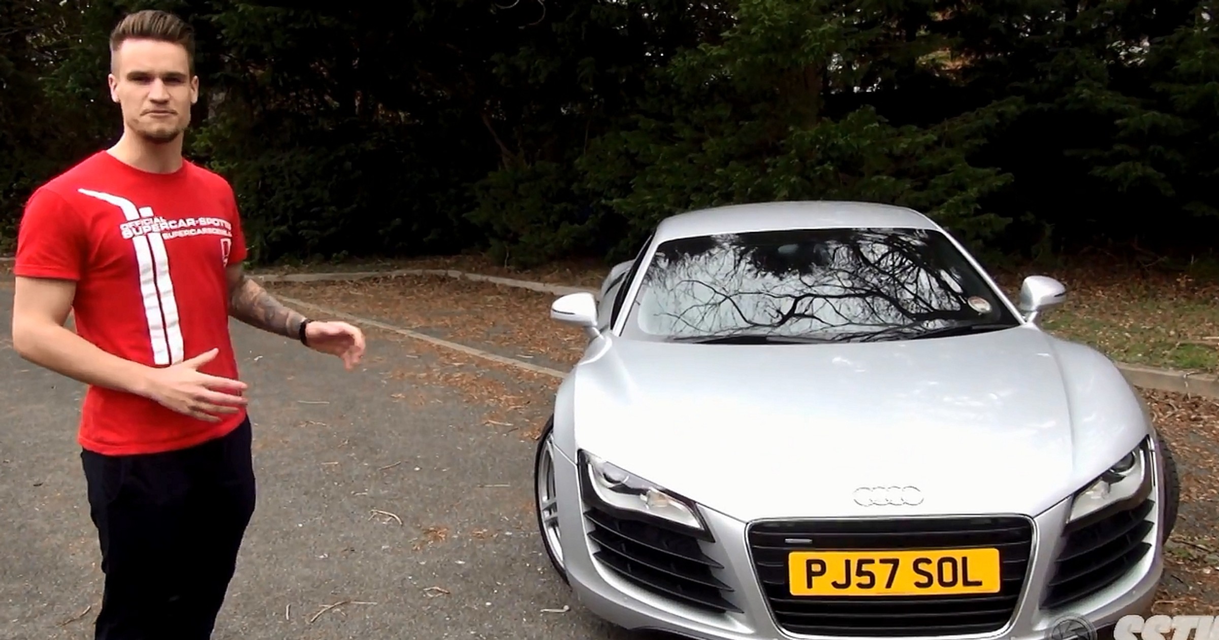 Paul Wallace i jego Audi R8