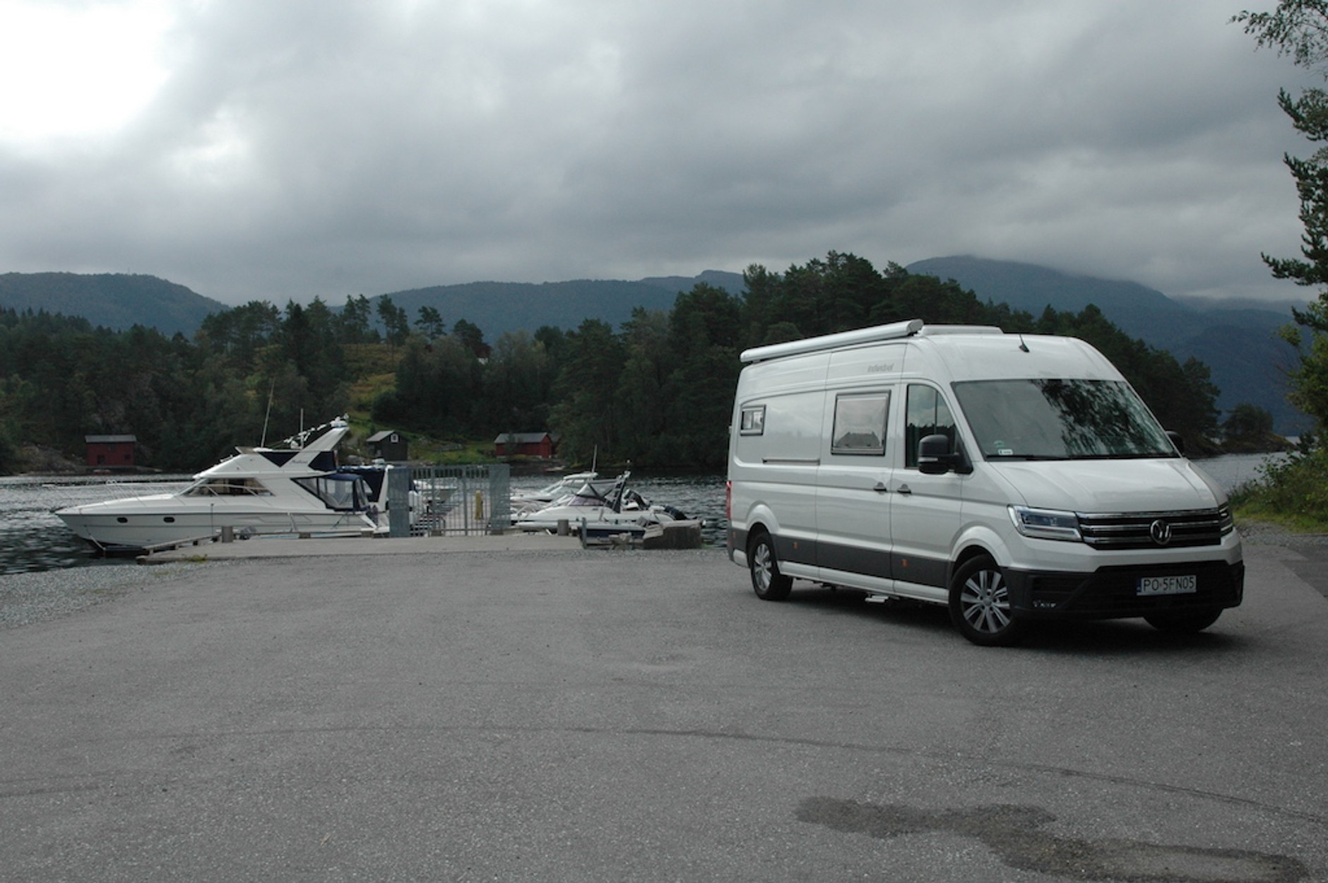 Volkswagen Crafter kamper – podróż po Norwegii