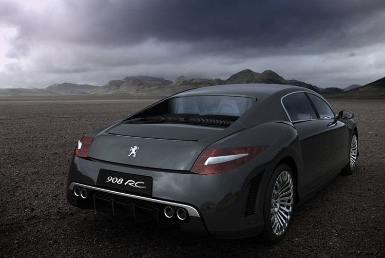 Paryska gwiazda: Peugeot 908 RC s silnikiem V12 HDI