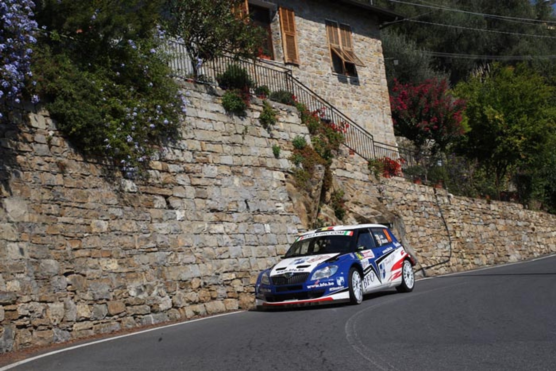 Rajd San Remo 2010: Peugeot lepszy od Škody (galeria Rallyworld©Willy Weyens)