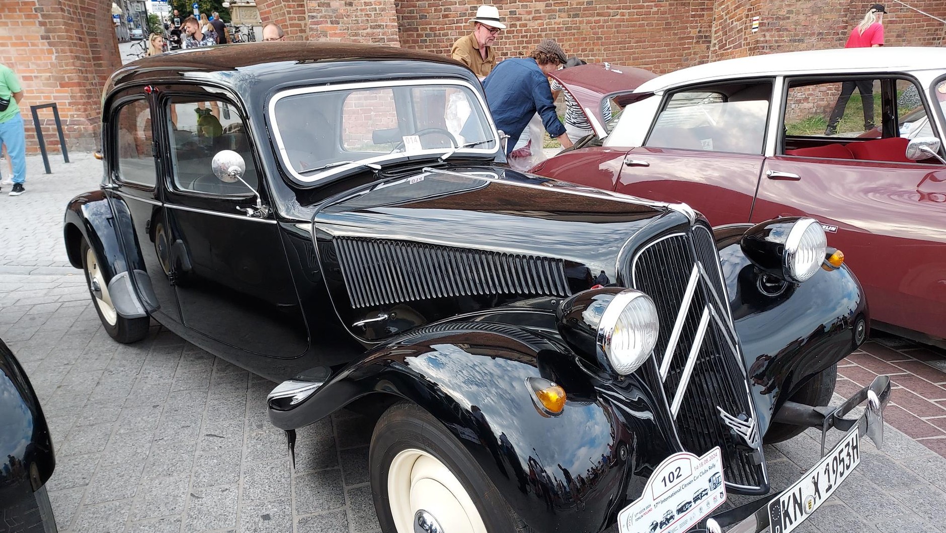 Zlot Citroenów w Toruniu
