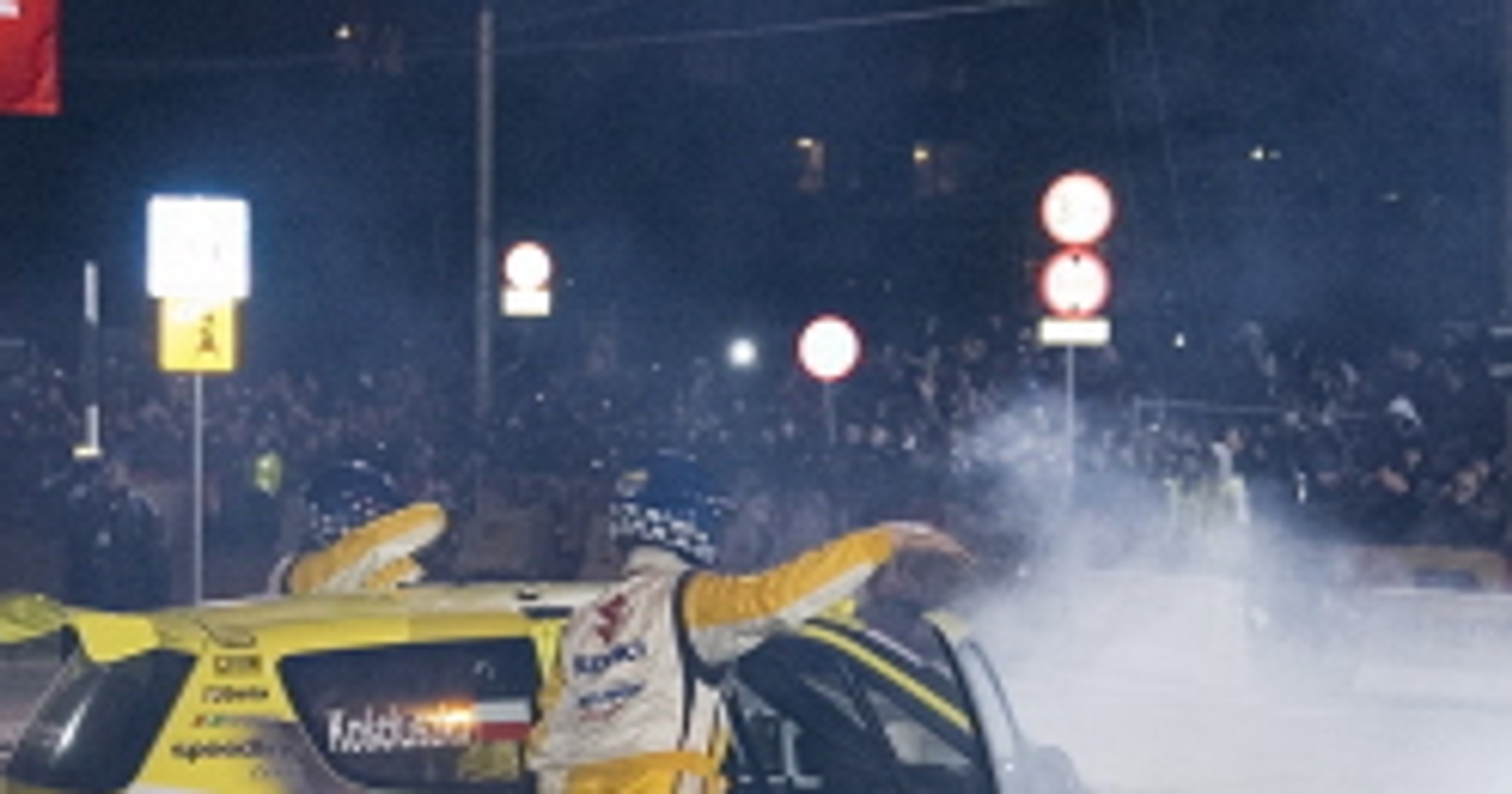 Rajd Barbórka 2009: pożegnanie Michała Kościuszko z Suzuki S1600