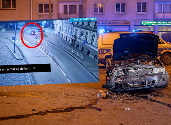 Kierowca Audi uciekał przed radiowozem na sygnale. Policjanci podjęli desperacki krok