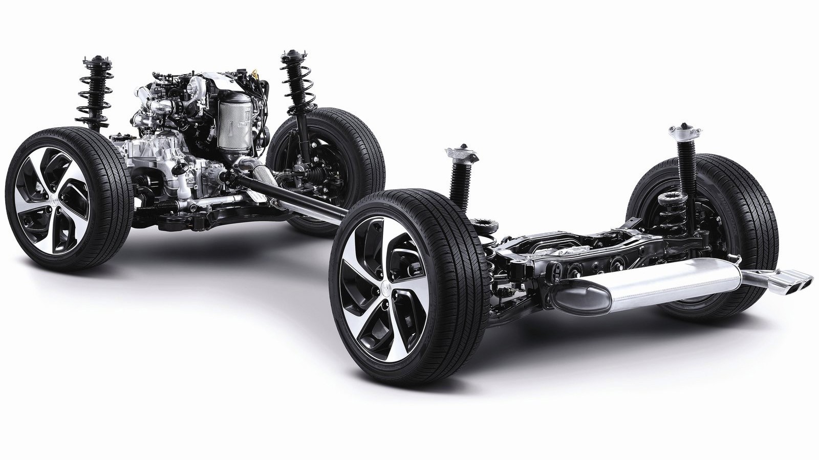 Na tylnej osi niezależne zawieszenie w każdej wersji.