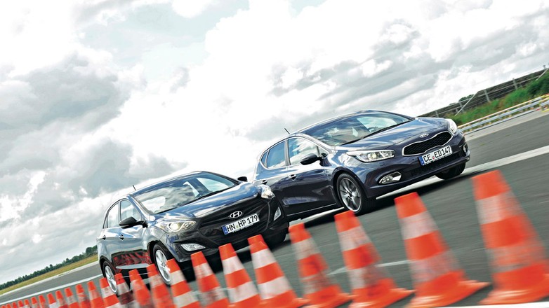 Hyundai i30 kontra Kia cee'd: zbliżona technika, różne charaktery