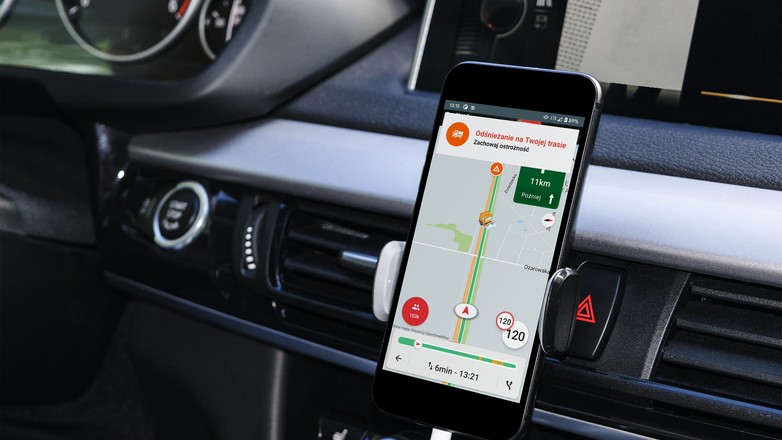 Ostrzeganie o odśnieżaniu dróg