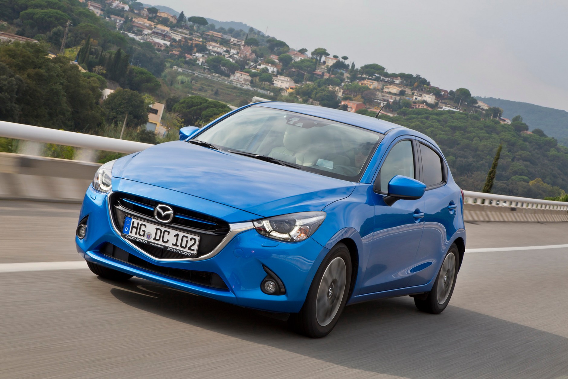 Mazda2 w europejskiej specyfikacji