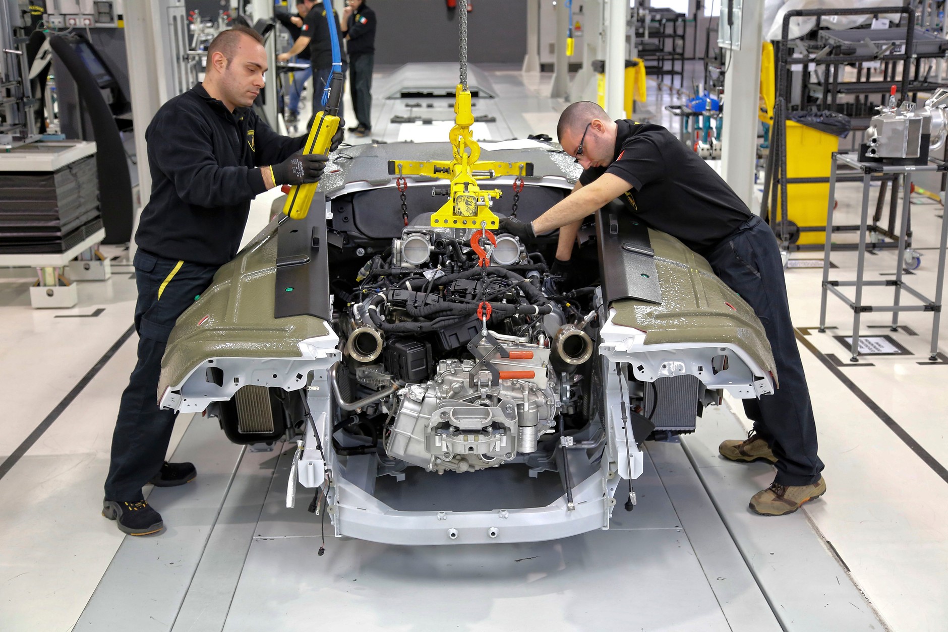 Jak powstaje Lamborghini Huracan?