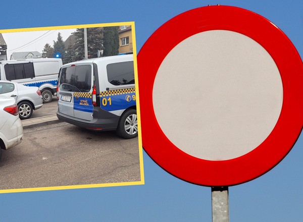 Zignorował znak B-1. Wszystko widziała straż miejska. Grozi mu więzienie