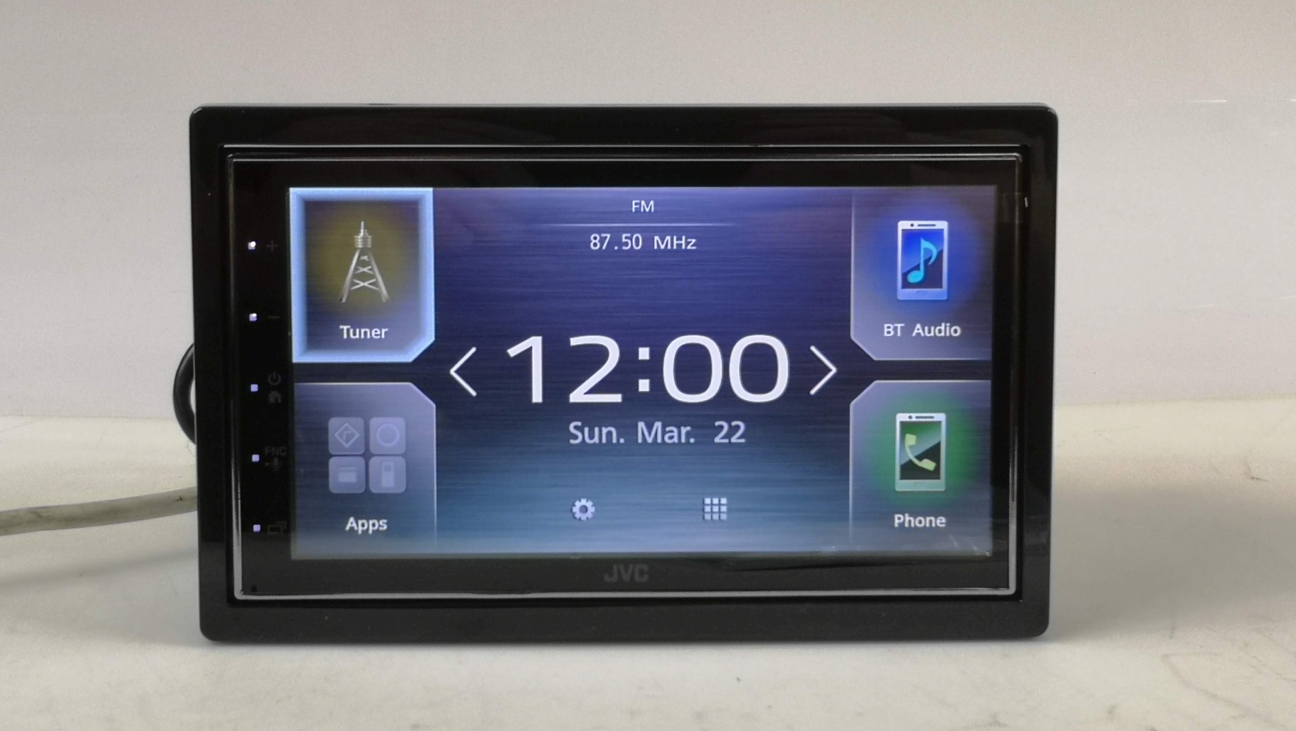 JVC KW-M741 menu radia