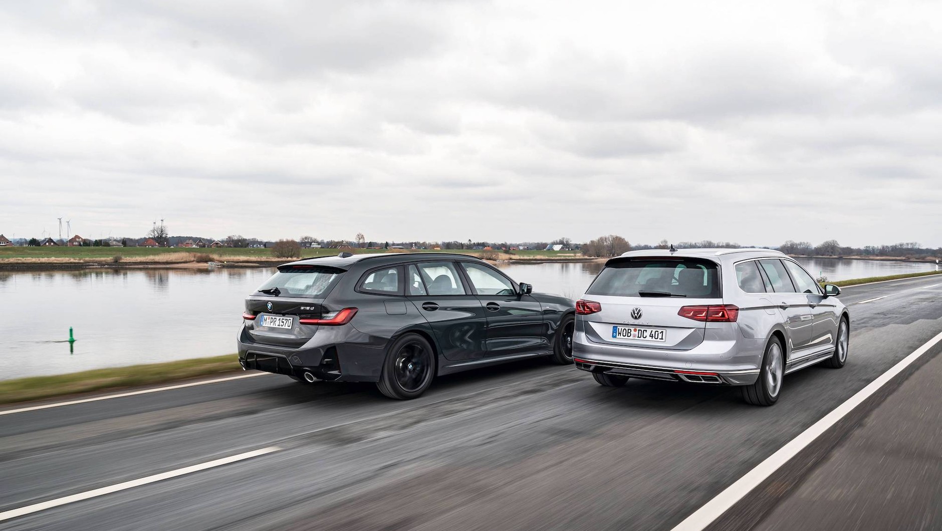BMW 318d Touring i Volkswagen Passat Variant 2.0 TDI