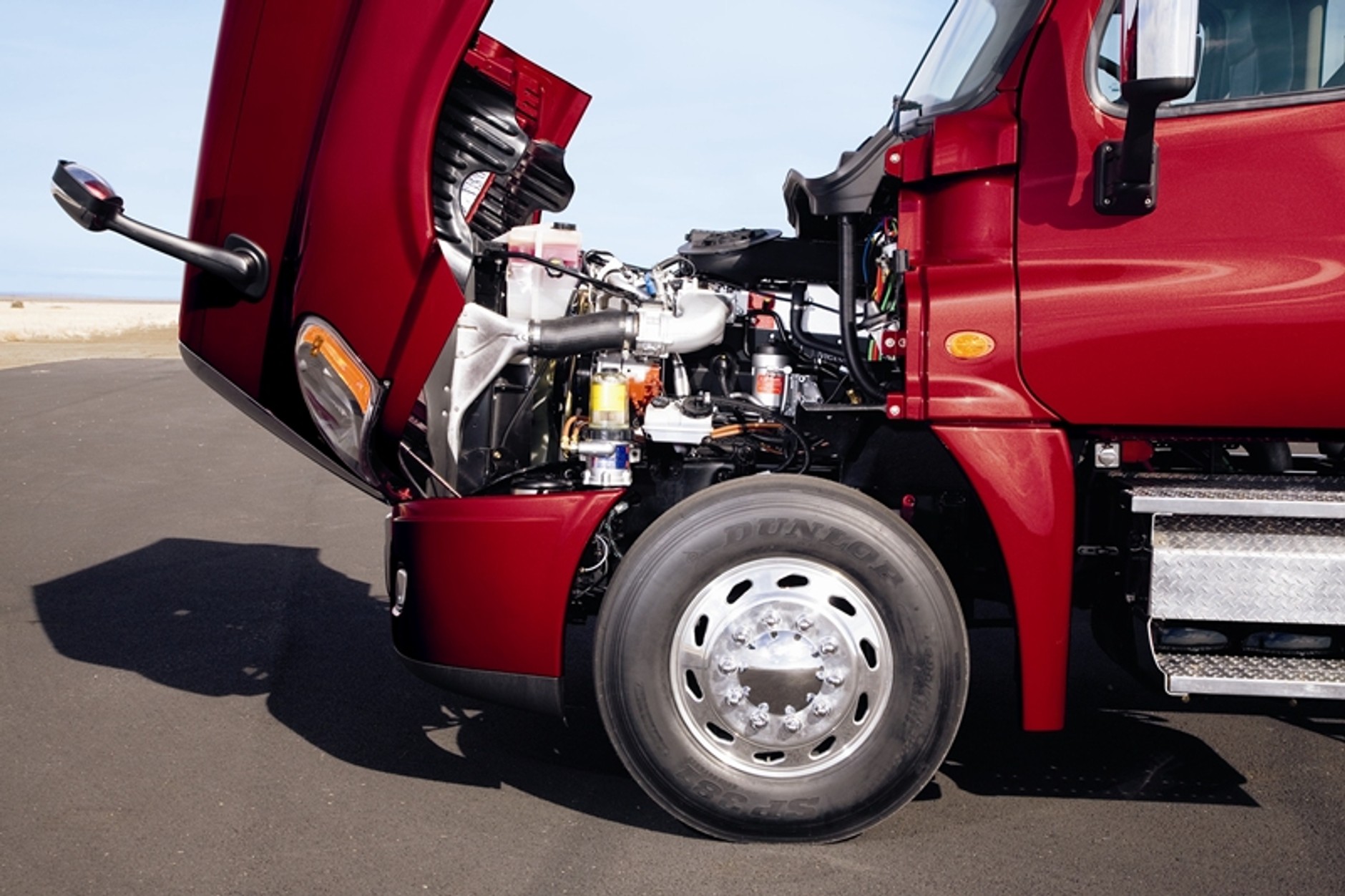Amerykańskie ciężarówki Mercedesa to fascynujące maszyny