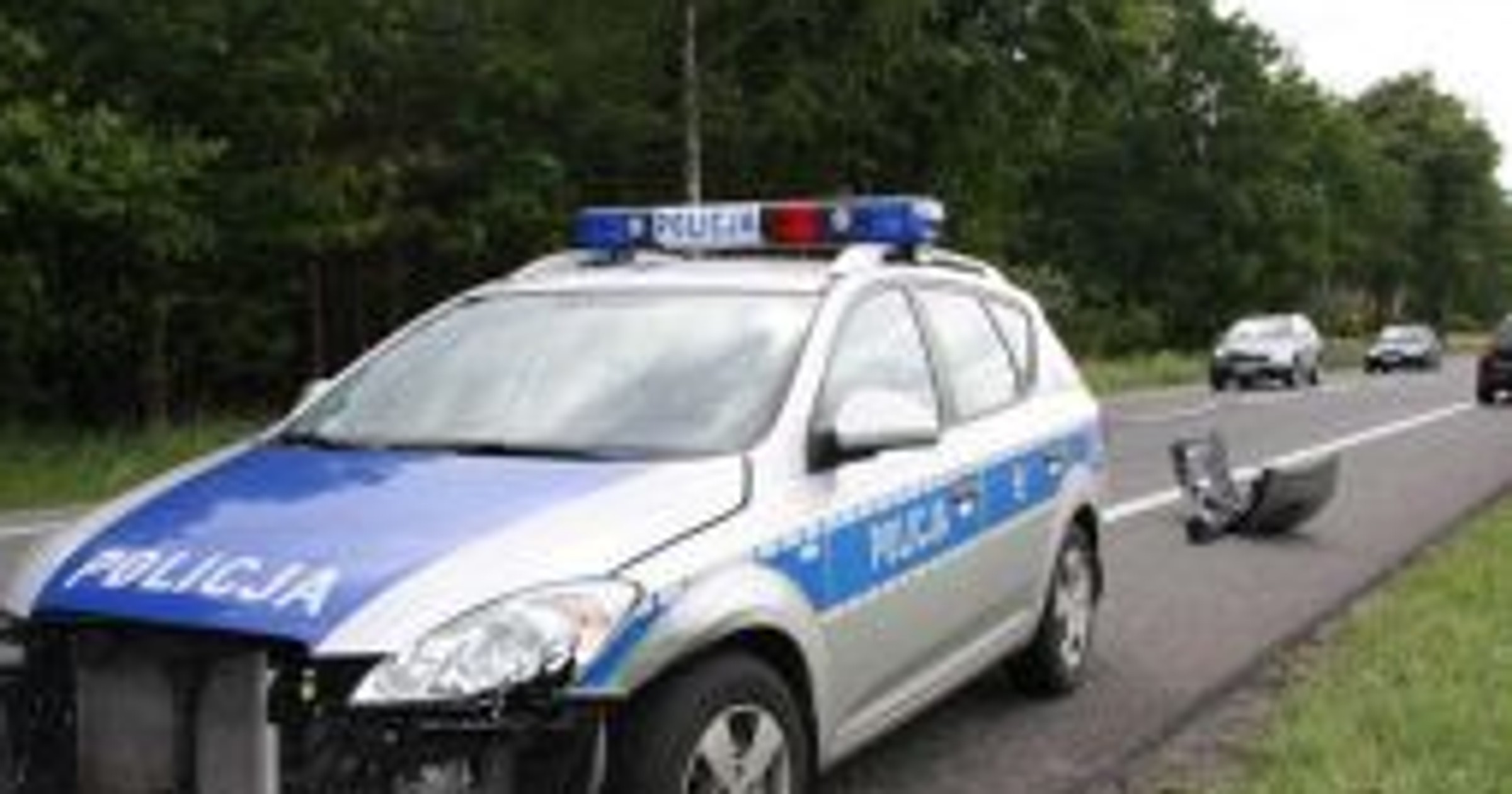 Policjantka spowodowała kolizję i zapłaciła mandat