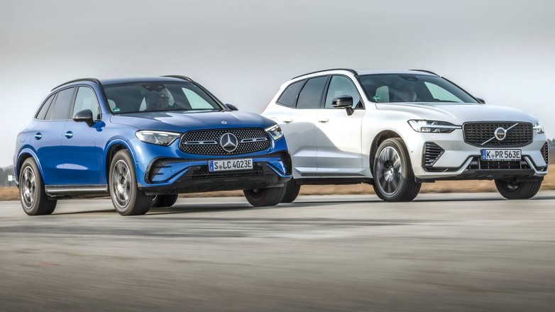 Mercedes GLC kontra Volvo XC60