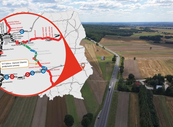 Nowa droga ekspresowa na wschodzie Polski rośnie w kierunku Ukrainy. Jest umowa