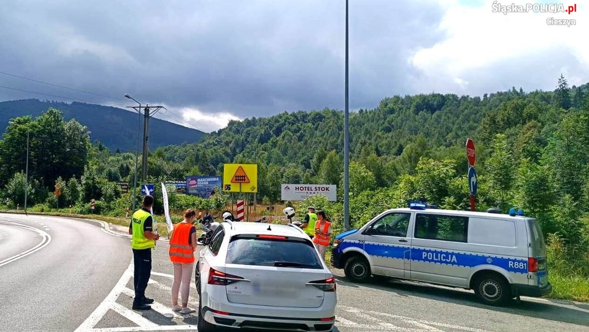 Policjanci przeprowadzili specjalną akcję. "Sprawdzali kąt prosty"