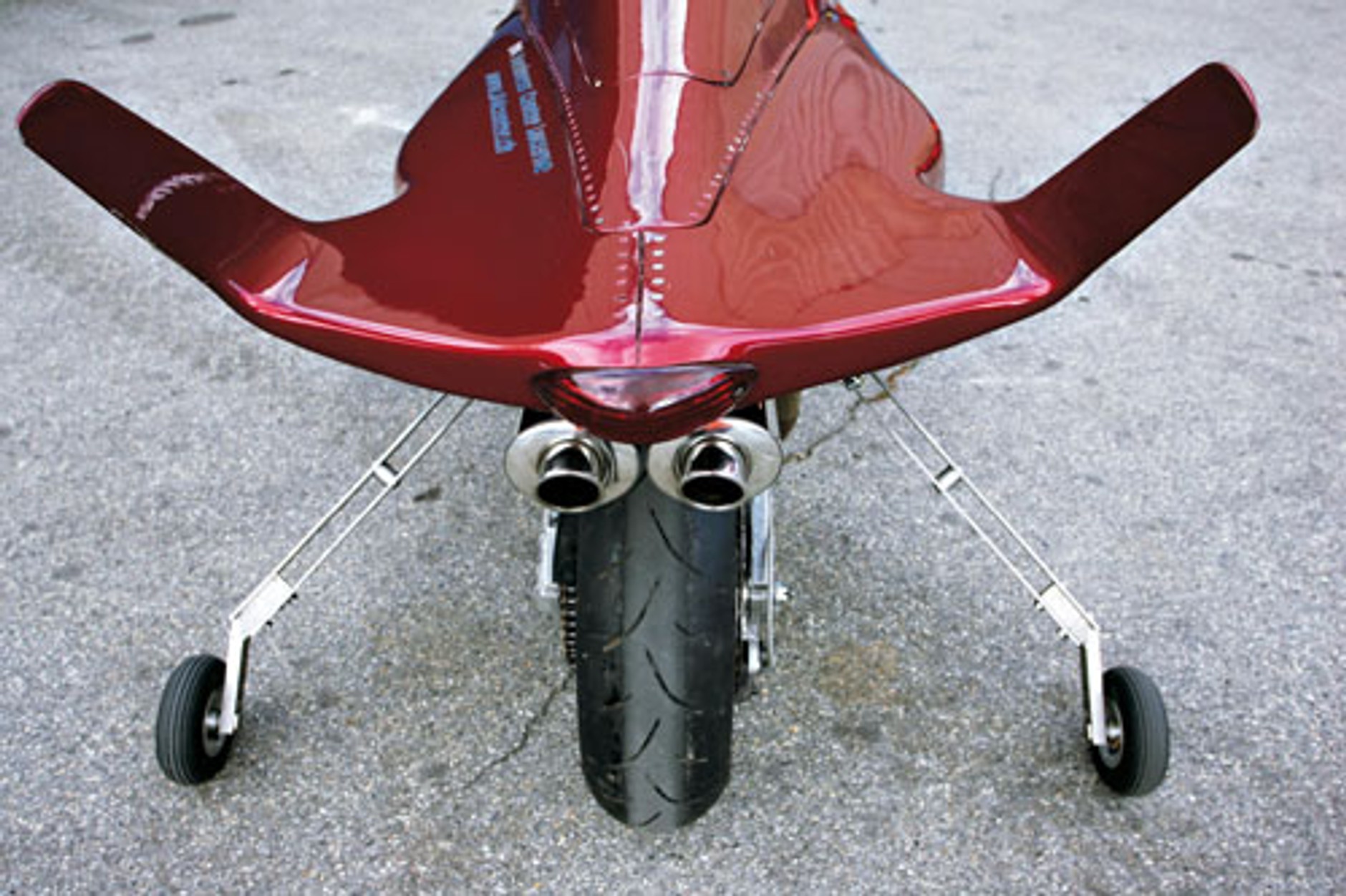 Acabion GTBO - Rakieta na kołach