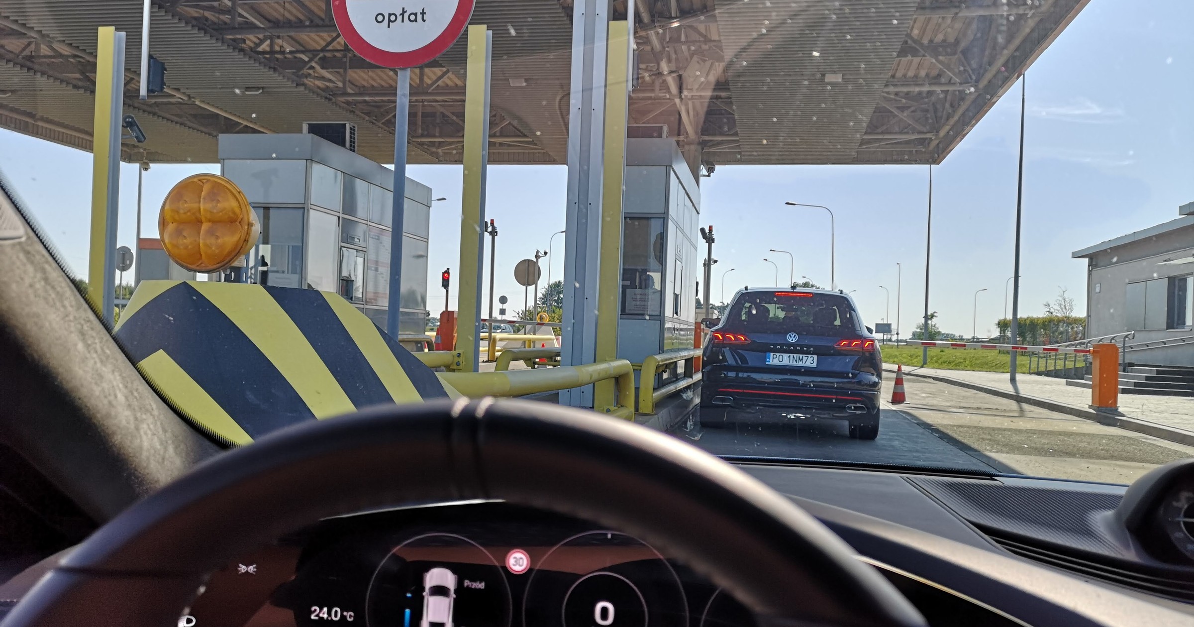 Pobór opłat na autostradzie