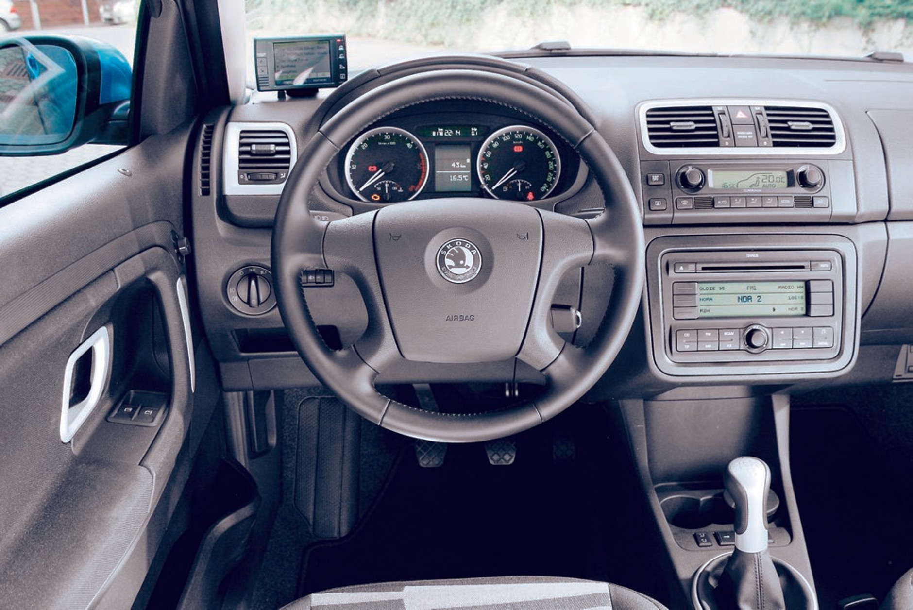 Skoda Roomster – deska rozdzielcza