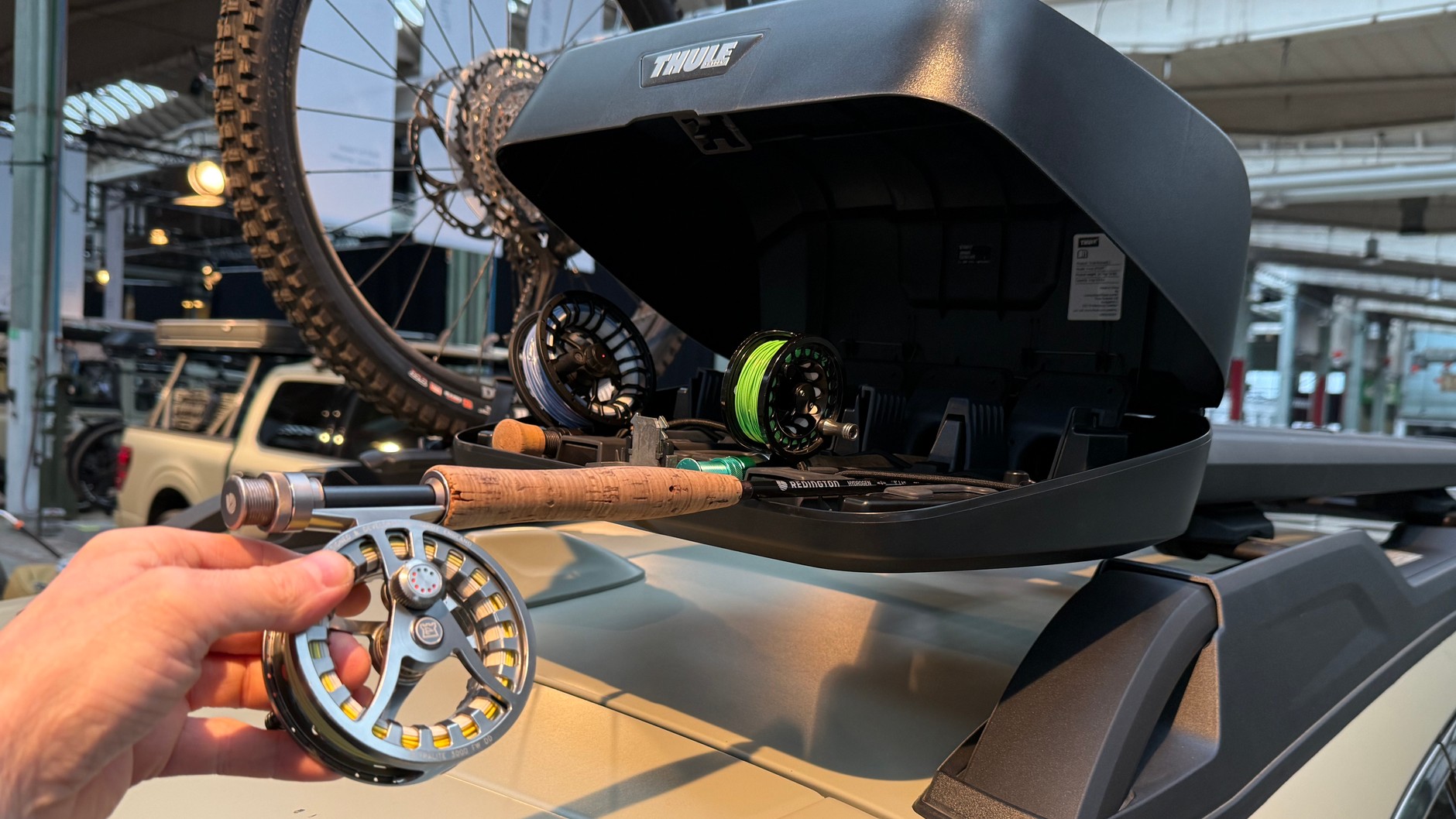 Bagażnik do wożenia wędek